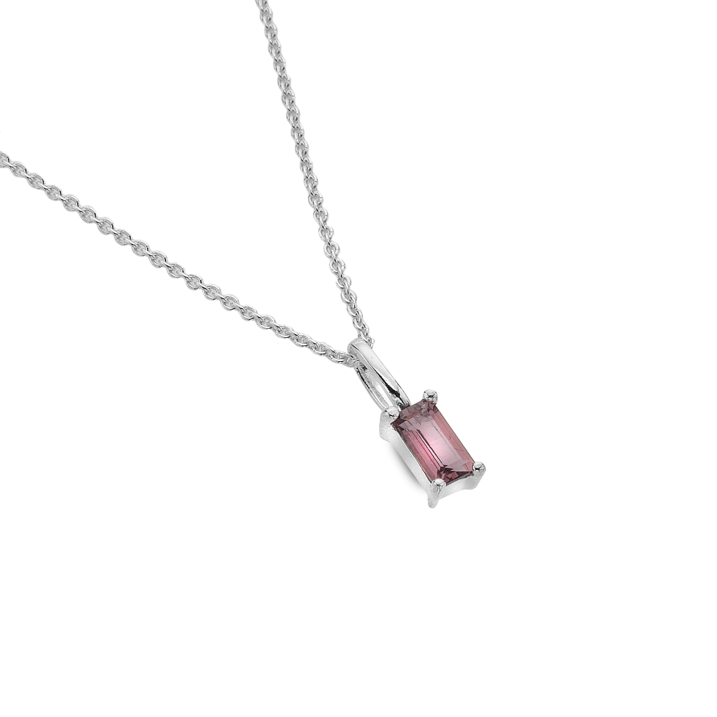 Pink Tourmaline Treasured Gem Pendant